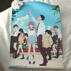A Silent Voice anime poster!